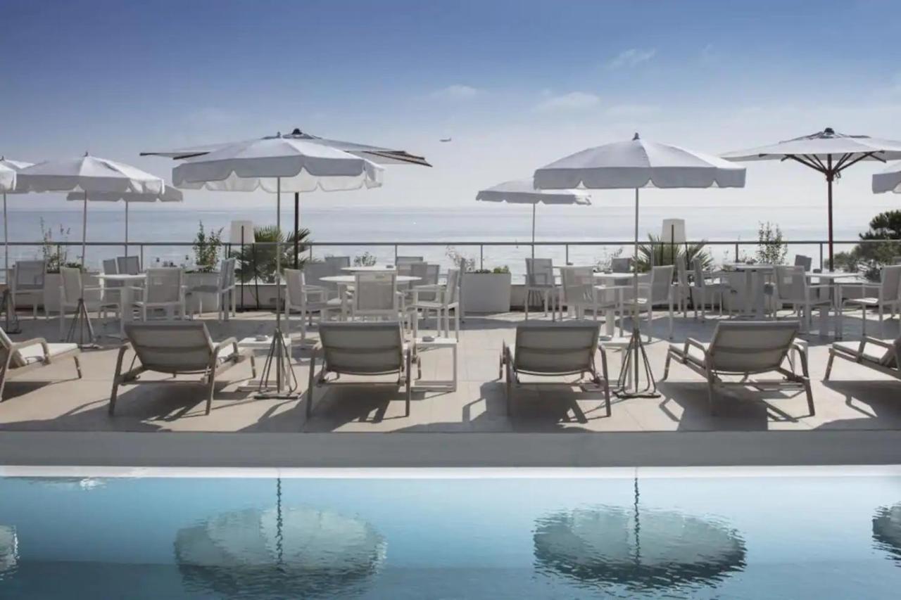 Cote D'Azur Joli Studio 50M Plage, Climatisation , Parking. Villeneuve-Loubet Bagian luar foto